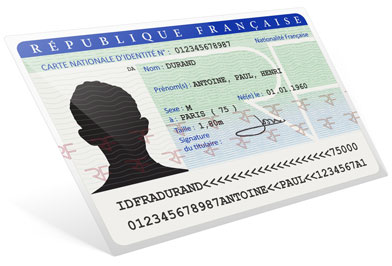 Carte nationale d’identité/Passeport/Permis de conduire/Immatriculation
