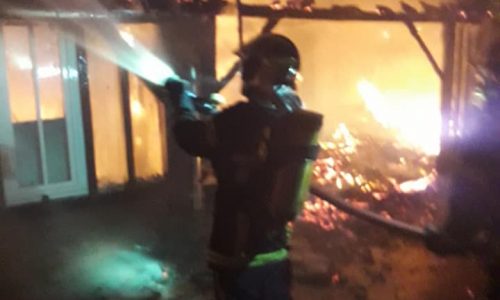 COMMUNICATION DE LA MAIRIE : incendie cette nuit rue du Lieutenant Fernand Bagot