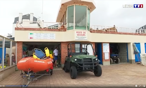 VILLERS-SUR-MER : nous étions encore au JT de 13:00 de TF1