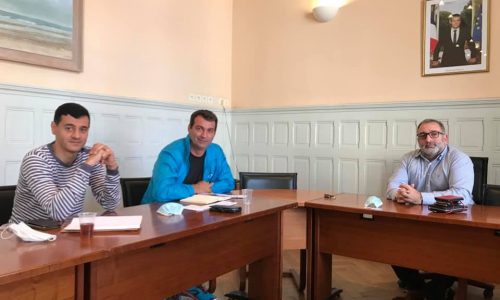 MOBILITÉ : visite en vélo du Député Christophe BLANCHET et de son équipe
