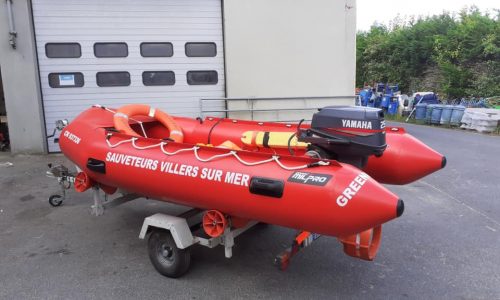 SÉCURITÉ : réception d’un tout nouveau bateau de secours en mer par notre ville