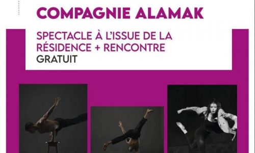 CULTURE : la Compagnie de danse Alamak vous attend samedi à 15:00 à la salle de cinéma (gratuit)