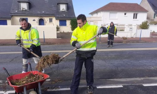 LA MAIRIE A VOTRE SERVICE : suite aux dernières intempéries et au vent violent d’hier, qu’elle est la situation sur notre bord de mer?