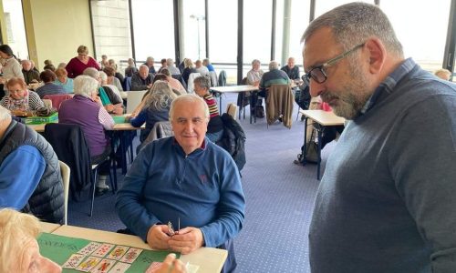 SOCIAL : goûter des seniors hier à la salle panoramique du casino