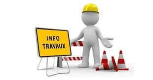 TRAVAUX : réfection des trottoirs avenue des gabions du 10 au 26 janvier prochains