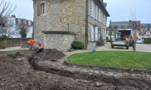 TRAVAUX : intervention au presbytère