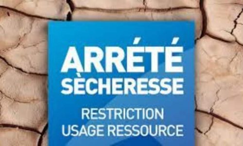 ARRÊTÉ PRÉFECTORAL« SÉCHERESSE »