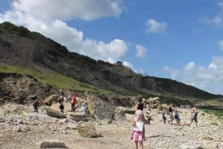 PALÉOSPACE : visites guidées des Falaises des Vaches Noires et traversée Villers-Houlgate