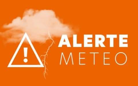 COMMUNICATION DE LA MAIRIE : alerte météo orages violents et grêles aujourd’hui de 14:00 à 18:00