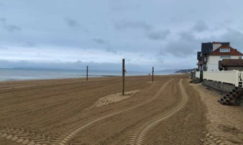 PLAGE : notre plage s’est fait toute belle ce matin