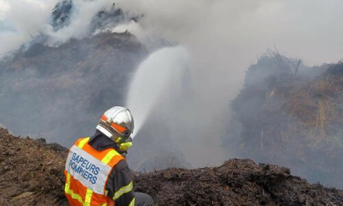 SÉCURITÉ : c’était jeudi à Villers-sur-Mer : une trentaine de pompiers se sont démenés pour éteindre un vaste incendie