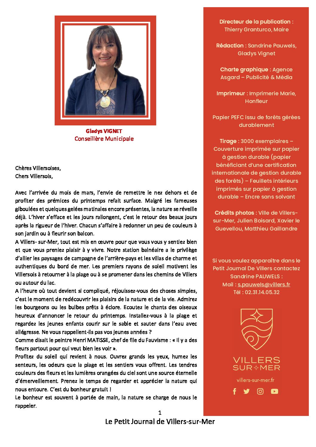 Le Petit Journal De Villers N°23 Mars 2023