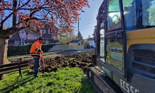 Le 1er jardin partagé sort de terre