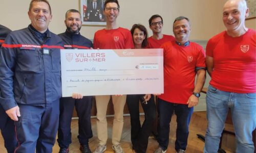Solidarité | Un chèque de 1.000 euros pour l’Amicale des sapeurs-pompiers