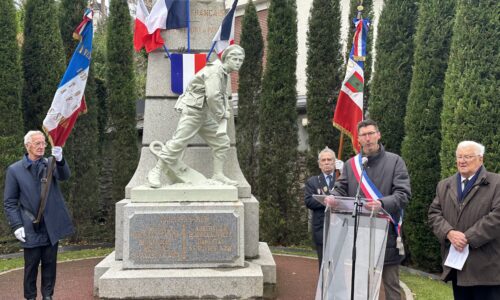 Hommage aux morts pour la France