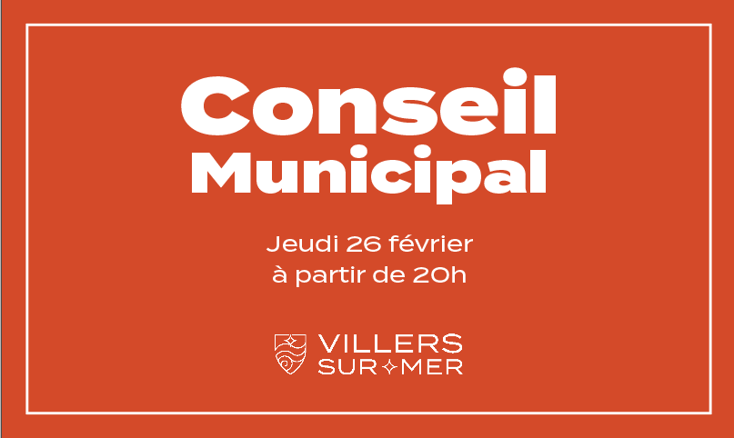 Conseil municipal | Ordre du jour de la séance du 26 février