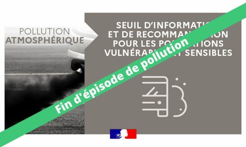 Pollution de l&rsquo;air | Fin de l’épisode de pollution