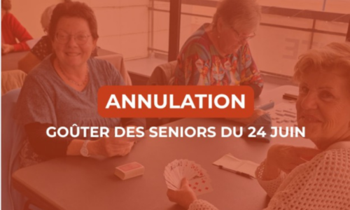 Canicule | Annulation du goûter des seniors et maintien de l&rsquo;atelier floral