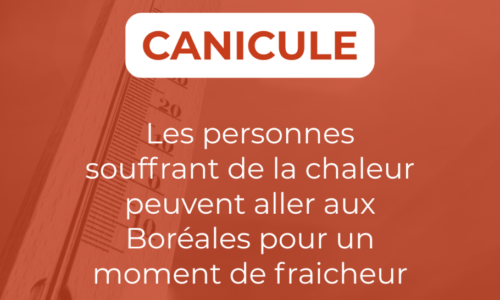 Canicule | Un espace de fraîcheur vous accueille aux Boréales