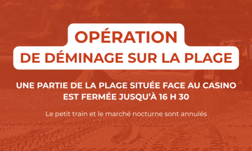 Sécurité | Découverte d&rsquo;un obus sur la plage